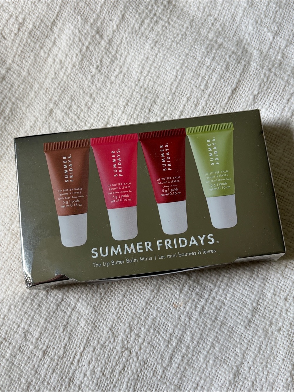 Summer Fridays Lip Balm Minis - Box Has Slight Damage